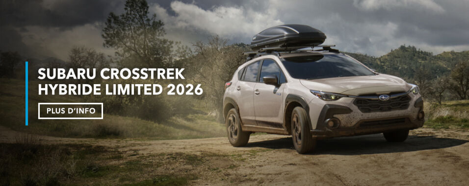 La toute nouvelle Subaru Crosstrek Hybride Limited 2026