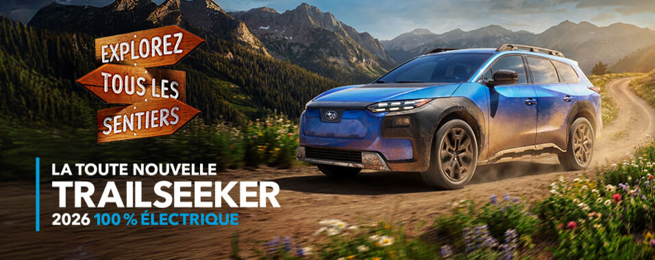La toute nouvelleLa toute première Subaru Trailseeker 2026  Subaru Uncharted 2026 entièrement électrique -Attendue au début de 2026! 